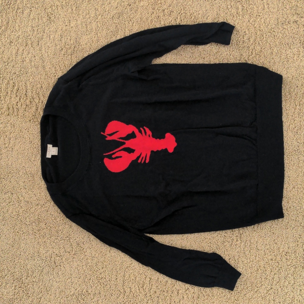 J.Crew Lobster Sweater
